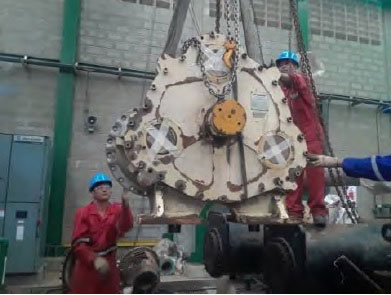 Desmontaje de compresor