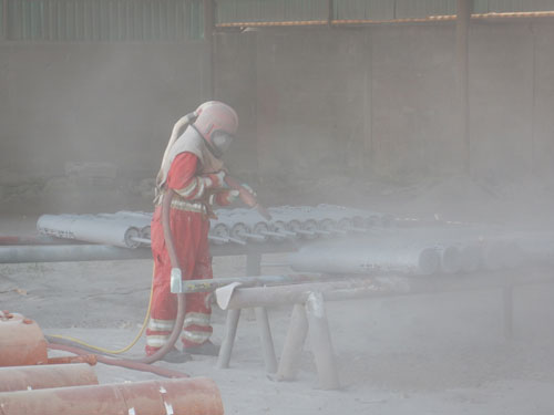 Sandblasting